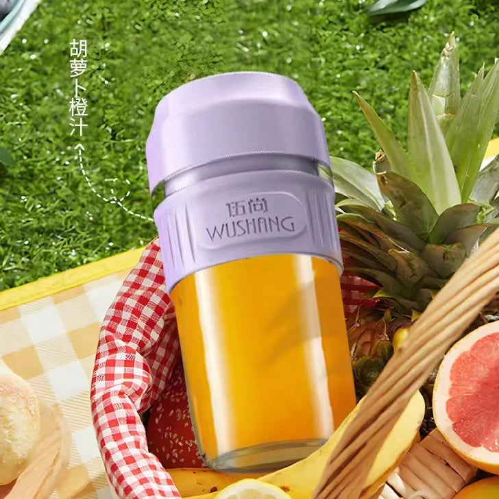 Portable Mini Blender USB Rechargeable Juicer Cup Electric Fruit  Mixer Home Travel Outdoor Personal Smoothie Juice Maker