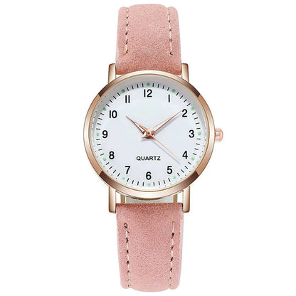 Fashion Women Watches,Vintage-Quartz Watch With Glow-In-The-Dark Design Fashion Business Casual Analog Watch,Girls Clock Gift