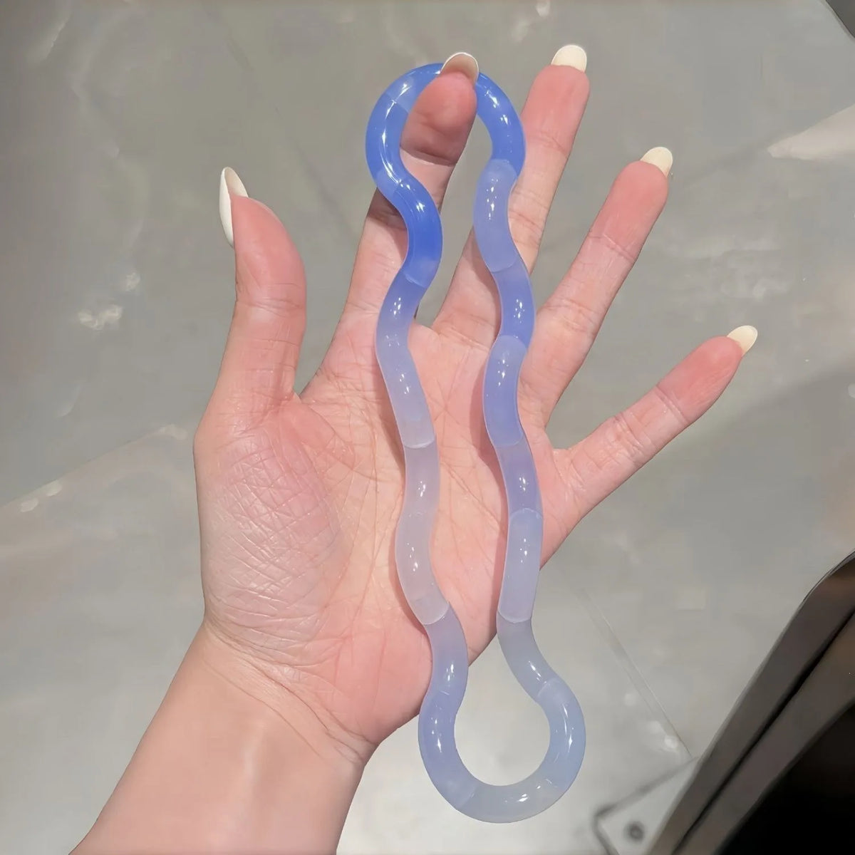 Tangle Fidget Toy Convertible Rope Stress Relieving Toy Color shape-shifting Rope Ornament Finger Rope Toys Creative Party Gifts