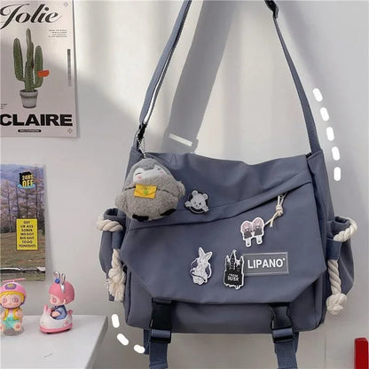 Popular Shoulder Bag Large Capacity Crossbody Bag Retro Workwear Postman Bags for Girls Handbags Fashion Casual rossbody Bags