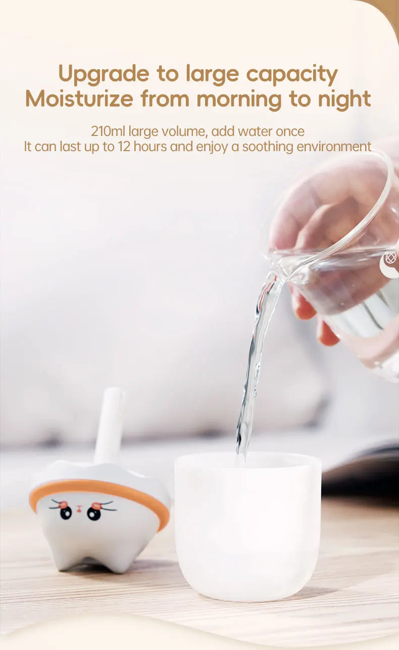 Cute Pet Humidifier Desktop Home Mini Spray Hydrator Atmosphere Night Light Office Creative Portable Cold Fog For Travel Bedroom