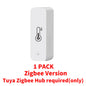 Tuya Zigbee WiFi Smart Temperature And Humidity Sensor Battery Powered ZigBee Smart Home Security Work With Alexa Google Home