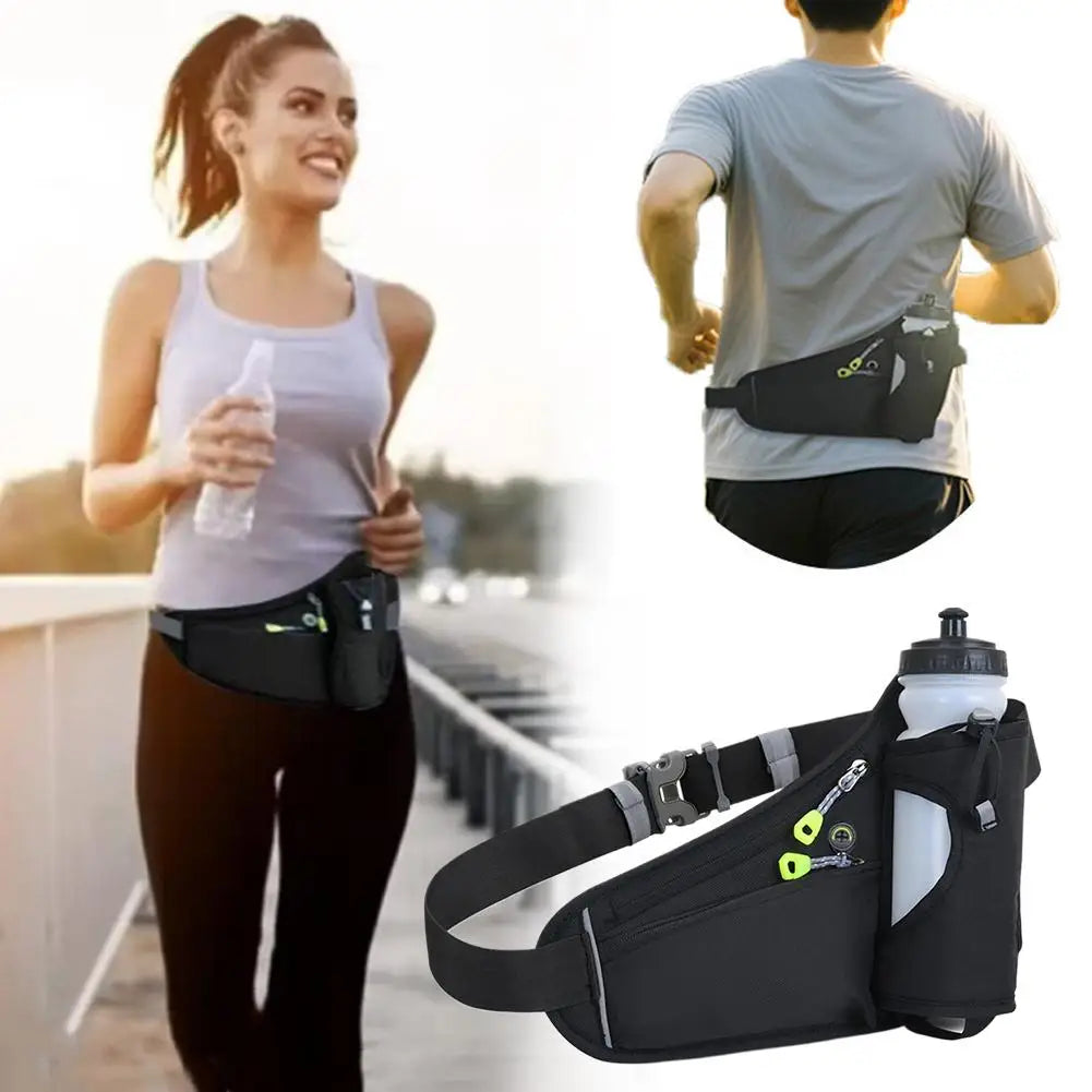 Sport Water Bottle Holder Outdoor Camping Hiking Fitness Running Sports Packs For Men And Women Bicycle Cycling Belt Waist Bags