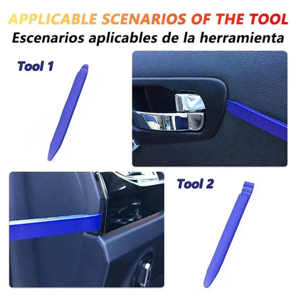 iLMH Auto Dismantle Tools Kit Plastic Kit Car Door Clip Panel Trim Radio Dash Audio Removal Installer Pry Kit Conversion Repair