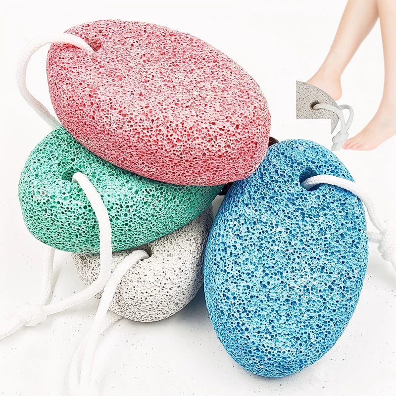Natural Volcanic Pumice Stone - Foot Care Tool for Grinding Calluses & Dead Skin