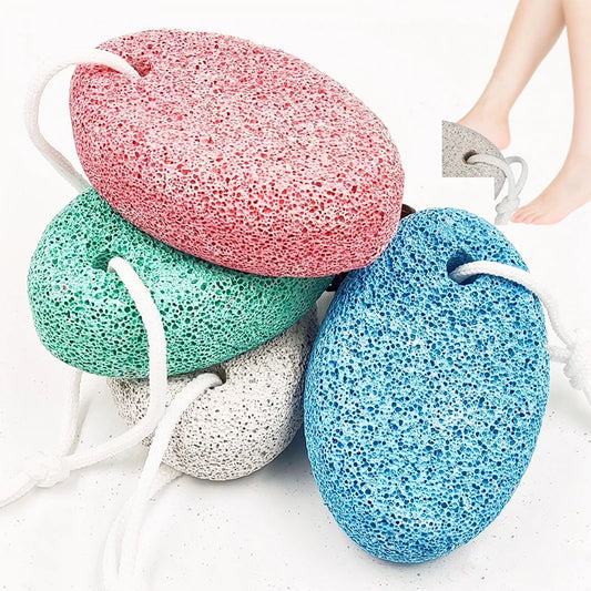 Natural Volcanic Pumice Stone - Foot Care Tool for Grinding Calluses & Dead Skin