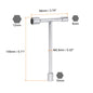 Uxcell T Handle Bicycle 3 Way Wrench 8mm 9mm 10mm 12mm 14mm 17mm 19mm Socket Spanner for Cycling Repair Wrenches Hand Tools