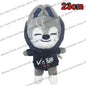 8pcs Skzoo Plush 25cm Kpop Cartoon Stuffed Animal Plushies Stray Kids Plush Doll Toys Kawaii JYP Adults KZ Fans Keychain  Gift