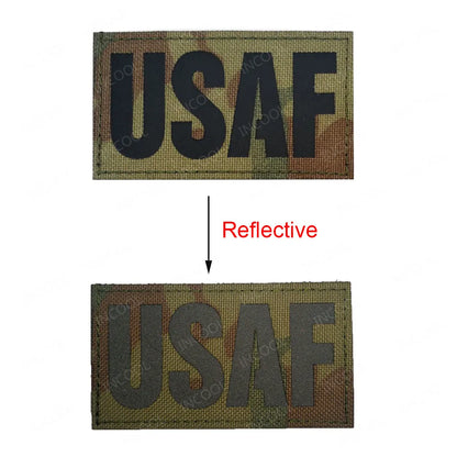 Infrared IR Reflective Patch K9 FIRE MEDIC PRESS MED PJ Decorative Patches Biker Armband Patch For Clothing Backpack