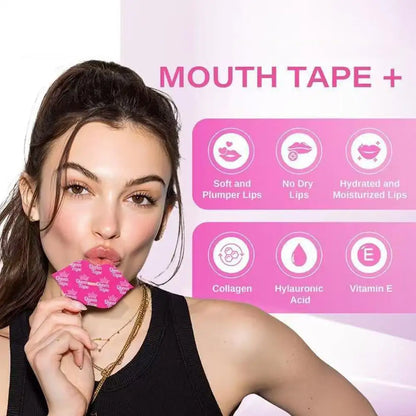 Mouth Tape Hydrating Moisturizing Correction Improve Sleeping Promote Breath Night Sleep Mouth Orthosis Tape Anti Snoring Portab