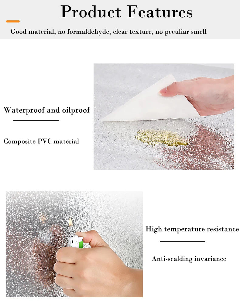 kitchen stickers self-adhesive aluminum foil anti-oil waterproof wallpaper for countertops drawers cabinets shelves line