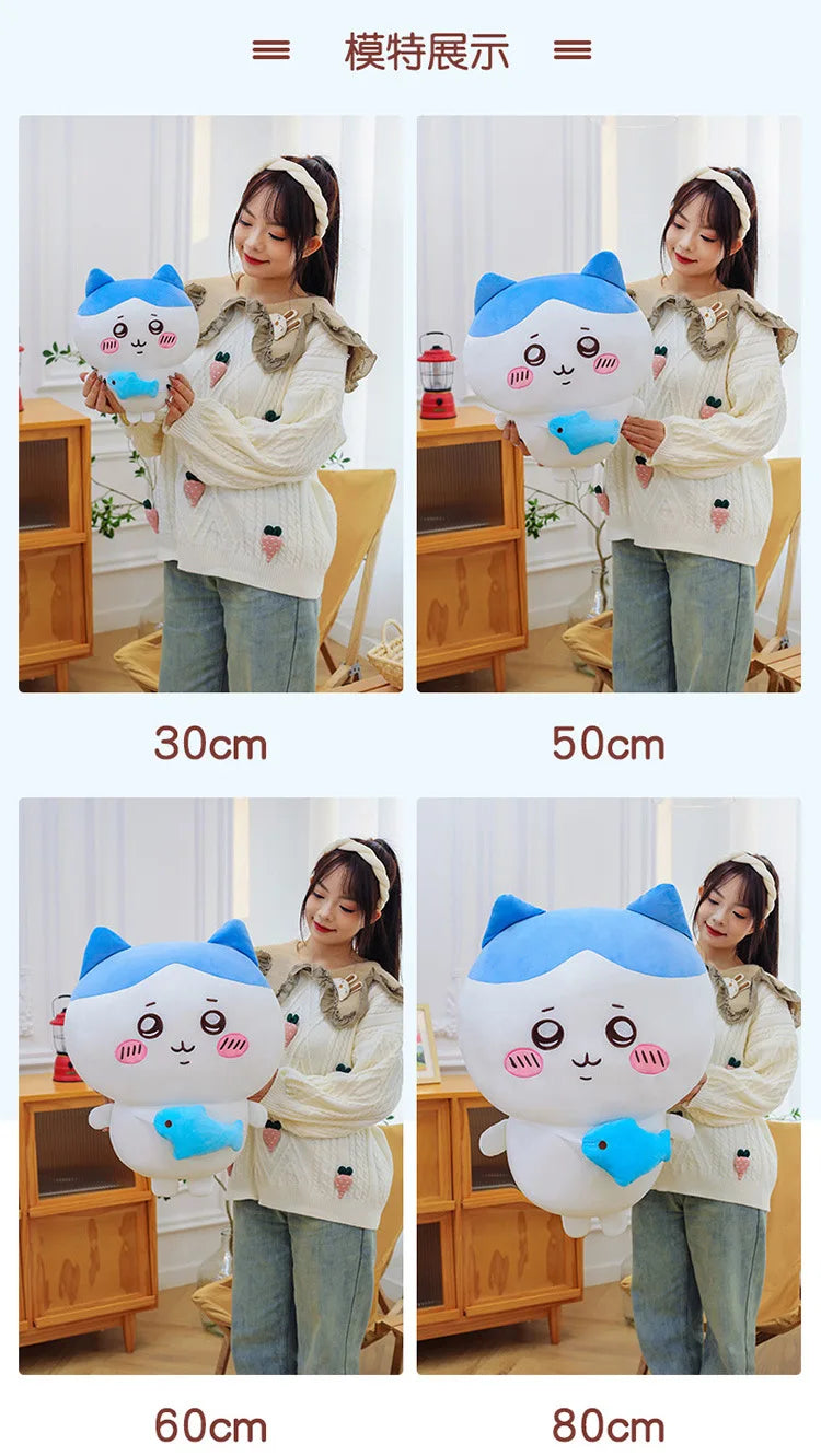 New 30-80cm Kawaii Hachiware Momonga Plush Toy Plush Dolls Are Soft But Not Easily Deformed Plush Room Decoration Birthday Gift