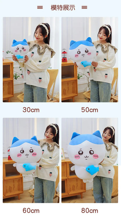 New 30-80cm Kawaii Hachiware Momonga Plush Toy Plush Dolls Are Soft But Not Easily Deformed Plush Room Decoration Birthday Gift
