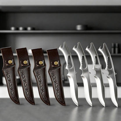 2026 mirror-finish fruit knife, high hardness, bottle opener, steak knife, vegetable and fruit knife