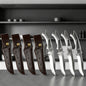2026 mirror-finish fruit knife, high hardness, bottle opener, steak knife, vegetable and fruit knife