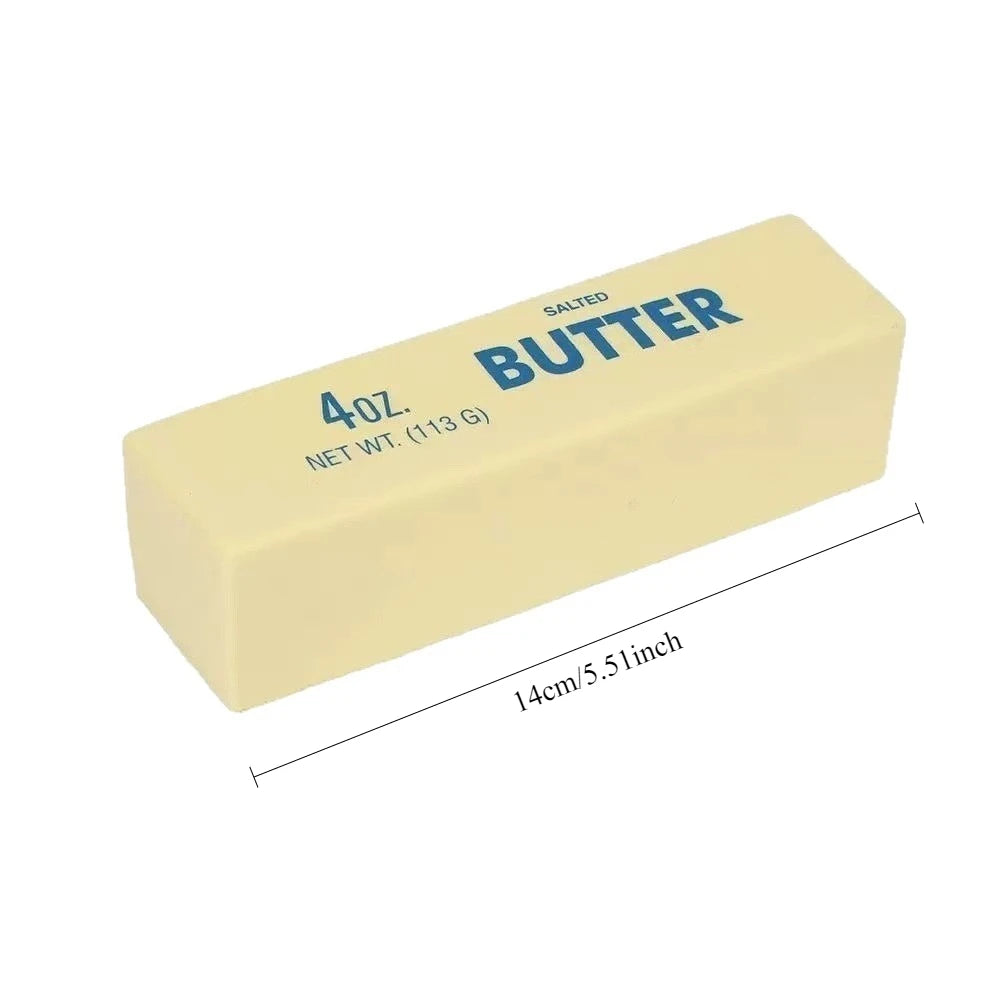 10pcs new Cute Butter Squishy Toy Super Soft Slow Rising PU Stress Relief Toy for Kids Adults Home Office Anxiety Squeeze Toy
