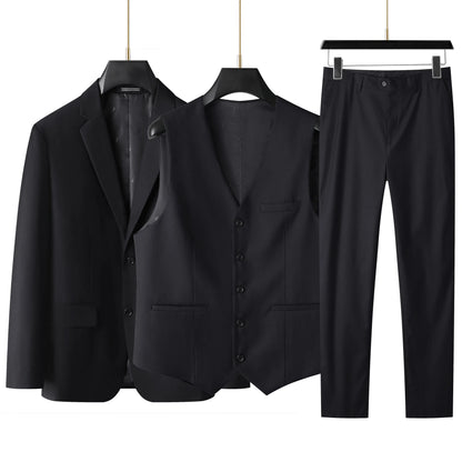 High Quality M-10XL Men's Stylish and Stylish Wedding Suit Business Goods Plus Size Suit Handsome and Stylish Clothing Plus Size