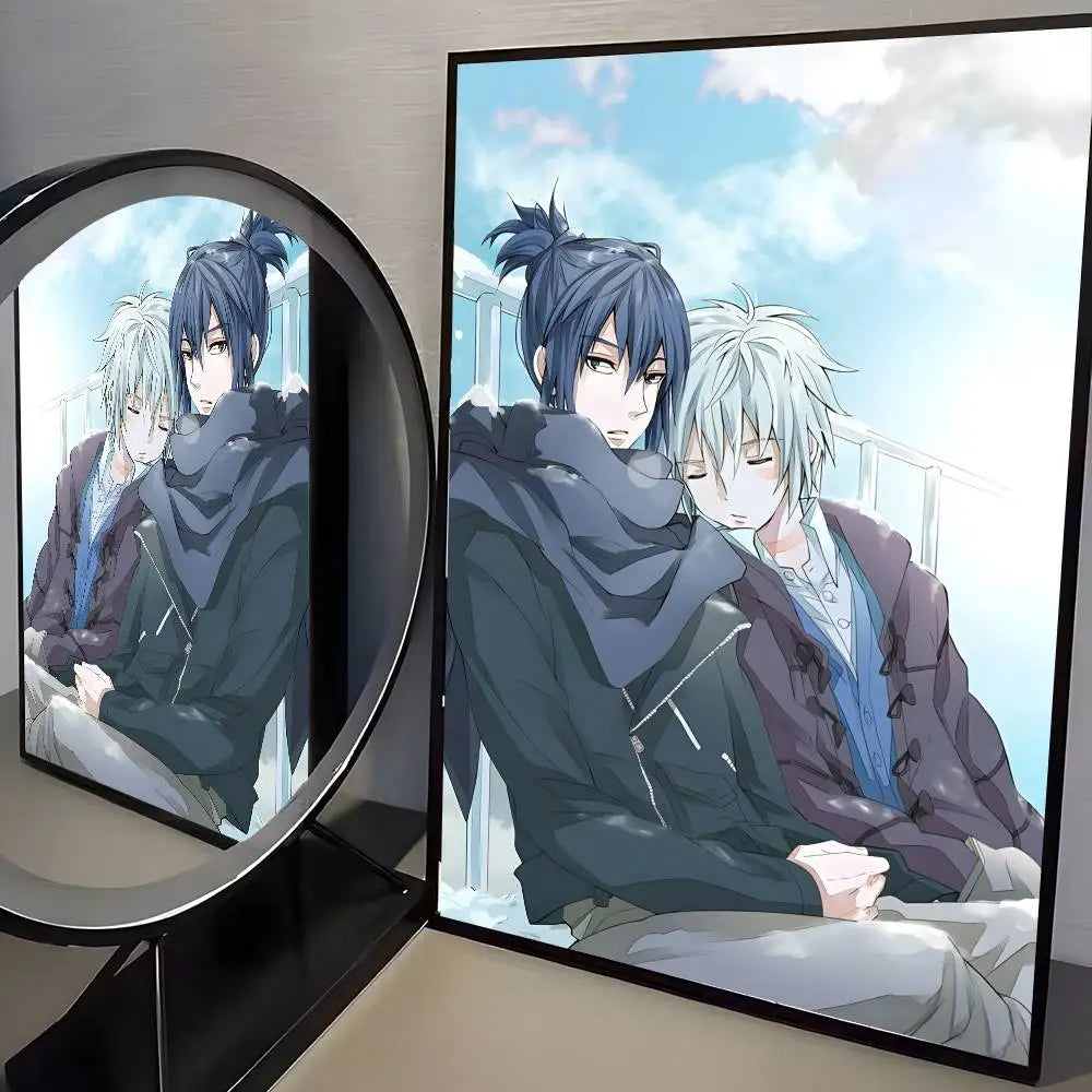Anime No. 6 Poster Self-adhesive stickers are suitable for any wall surface waterproof moisture-proof