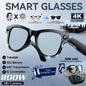 2026 New 32G Memory 800W 4K Camera Smart Glasses Men Photos&Videos 3600mAh Power Bank 120+Languages Translation AI Glasses Women