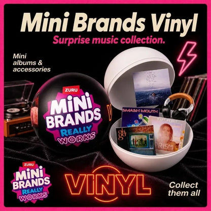 Brand-New ZURU Mini Vinyl Blind Ball Mini Collection Toy, Surprise Mysterious Capsule Gift For Children And Students Collectors.