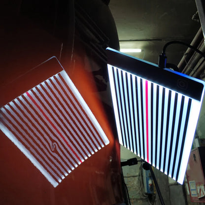Dent Reflector LED Lamp Line Board Light Car Body Dent Detector Paintless Dent Removal Checker Line Board Light Dent Repair Tool