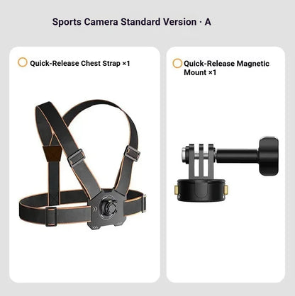 Sunnylife Accessories For DJI Osmo Nano Backpack Clip Magnetic Holder Mount Len Case Bag Protection Expansion Bracket Silicone
