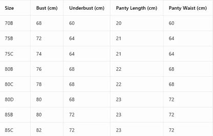 6-Piece Set Women's Underwear Set Sexy Patterned Lace Patchwork No Lining Comfortable Fitting Women's Push-Up Bra Sexy Lingerie
