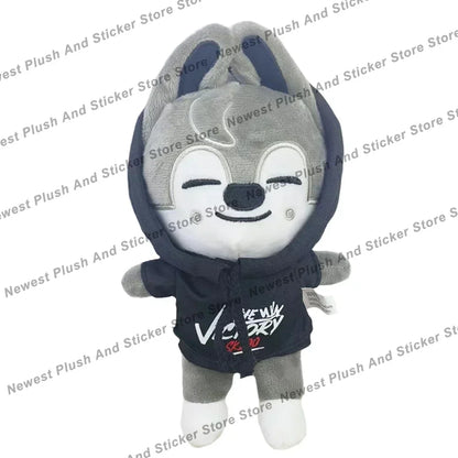 20cm 8pcs/Set Plush Toy Kawaii Skzoo Stray kids Plush Cartoon Stuffed Animal Doll Kawaii Companion Toys Room Decor Gift