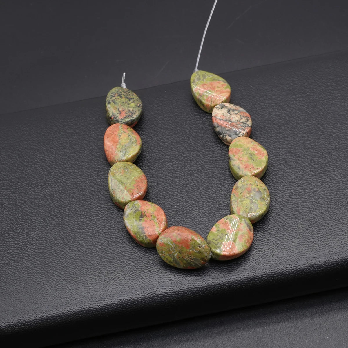 Natural Blue Turquoise Beads Faceted Natural Rose Quartzs Loose Spacer Beaded for Women DIY Jewerly Necklace Bracelet 19x14mm