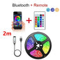 RGB Ambient Light Strip USB 5V LED 5050 Music Sync Flexible Tape Smart Home Lights Remote APP Control for Room TV DIY Decoration