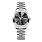 POEDAGAR Luxury Brand Women's Watches Waterproof Luminous Date Week Quartz Watch For Woman Stainless Steel Fashion Ladies Watch