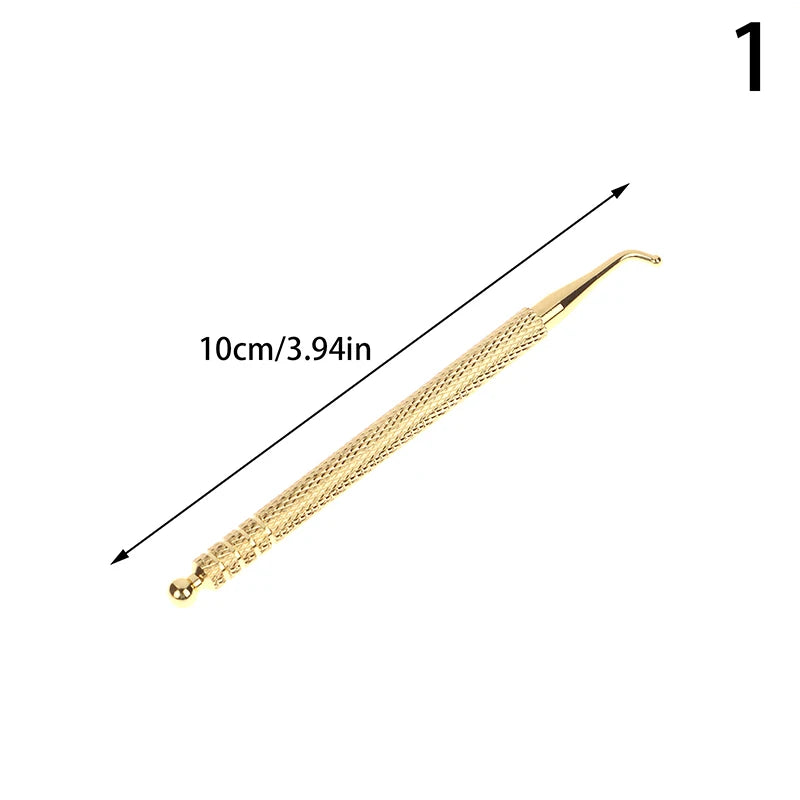 1Pcs Acupuncture Point Probe Stainless Steel Auricular Point Pen Beauty Ear Reflex Zone Massage Needle Detection Health Care