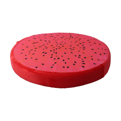 Cartoon Fruits Print Round Bar Chair Cushion Cover Anti-Slip Seat Cushion Slipcover Soft Stool Cushion Covers Slipcover