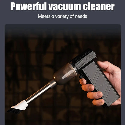 Type-C X6 Violent Fan Powerful Vacuum Dust Cleaner 140000RPM Strong Wind Fast Charging Brushless Turbo Blower Jet for Cleaning
