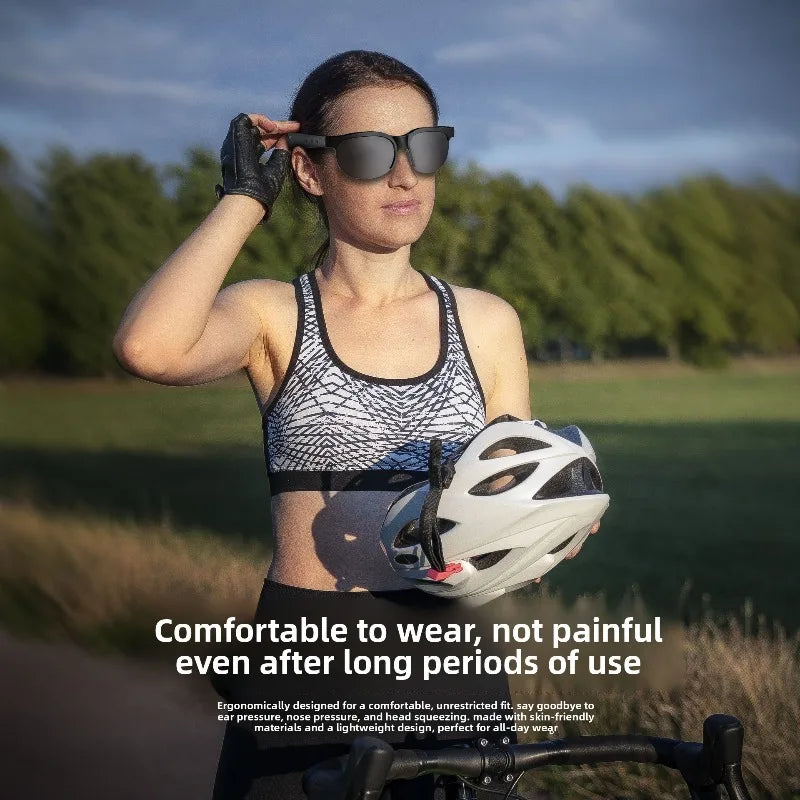 AI Smart Bluetooth Glasses XG88 PRO Sunglasses Sports Call Wireless Audio Glasses Stereo