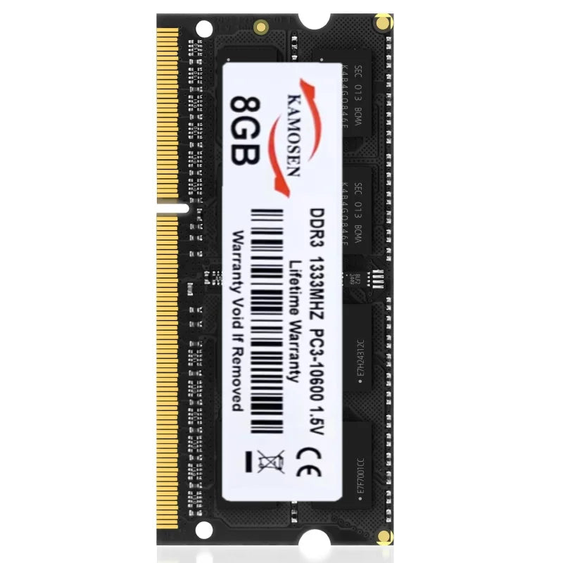 DDR3 DDR3L 4GB 8GB SO-DIMM 1333MHZ 1600MHz PC3L /PC3--12800S 10600S 8500S 1.5V 1.35V 204pin 2RX8 SODIMM Laptop Notebook Memories