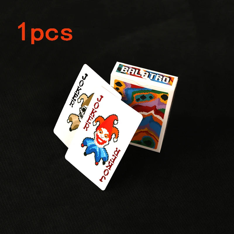Playing Cards with Transparent PVC Plastic Waterproof Poker Card with A Box Perfect for Blackjack Euchre and Other games