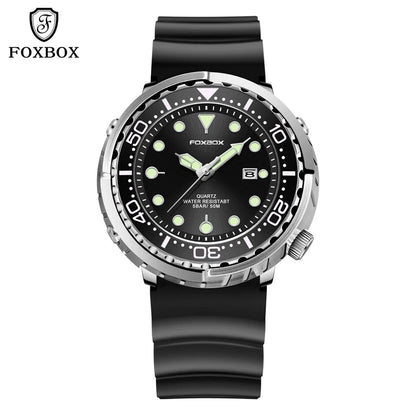 2024 Casual Men Watches for Men Top Brand Luxury Silicone Sport Watch Men Quartz Date Clock Waterproof Wristwatch Chronograph