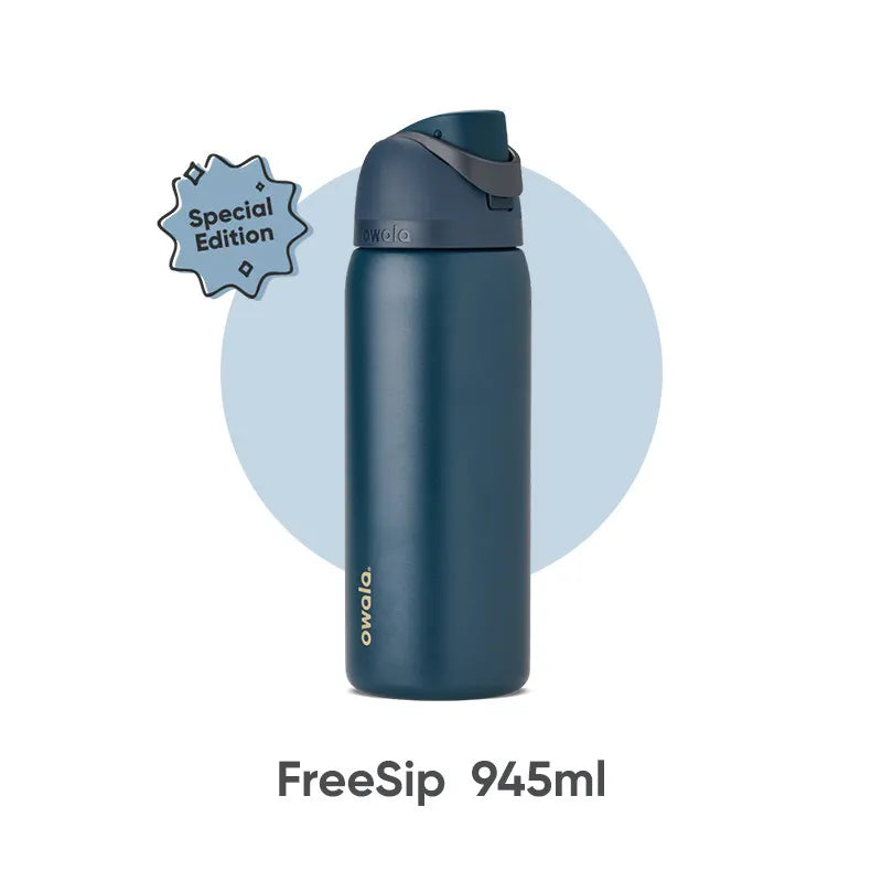Owala Freesip 32oz Insulated Cup Straw Stainless Steel Water Cup Large Capacity Handheld Outdoor Insulated Pot 945ml