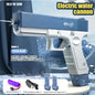 New Summer Electric Water Gun Toy Portable Automatic Electric Burst Water Gun Outdoor  Beach Water Toys Water gun accessories