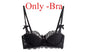 Modest French Pure Desire Bralette AB Cup Full Coverage Lace Bra & Set Small Bust Push Up Wireless for Chubby Girl Bow Plus Size