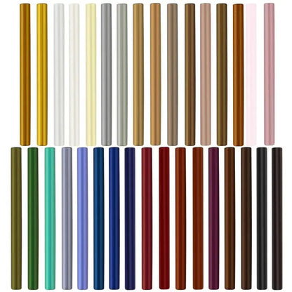 10Pcs Seal Wax Sticks For Melting Glue Gun Sealing Wax Sticks Wedding Party Invitation Sealing Wax For Fashion Gift Decoration