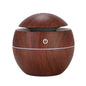 Woodgrain USB Essential Oil Diffuser Mini Ultrasonic Aromatherapy Humidifier Portable Desktop Air Mist Maker For Home Office