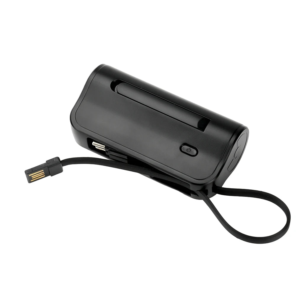 1x 21700 Mini Power Bank Case DIY Mobile Power Supply Battery Box kit Free Welding Type-C For Smart Phones Not Include Battery