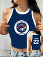 Summer Women's Off Campus Briar University Tank Top T-shirt Crop Vest Top Tees Graham 44 22 DI LAURENTIS 66 Not Suitable For Men