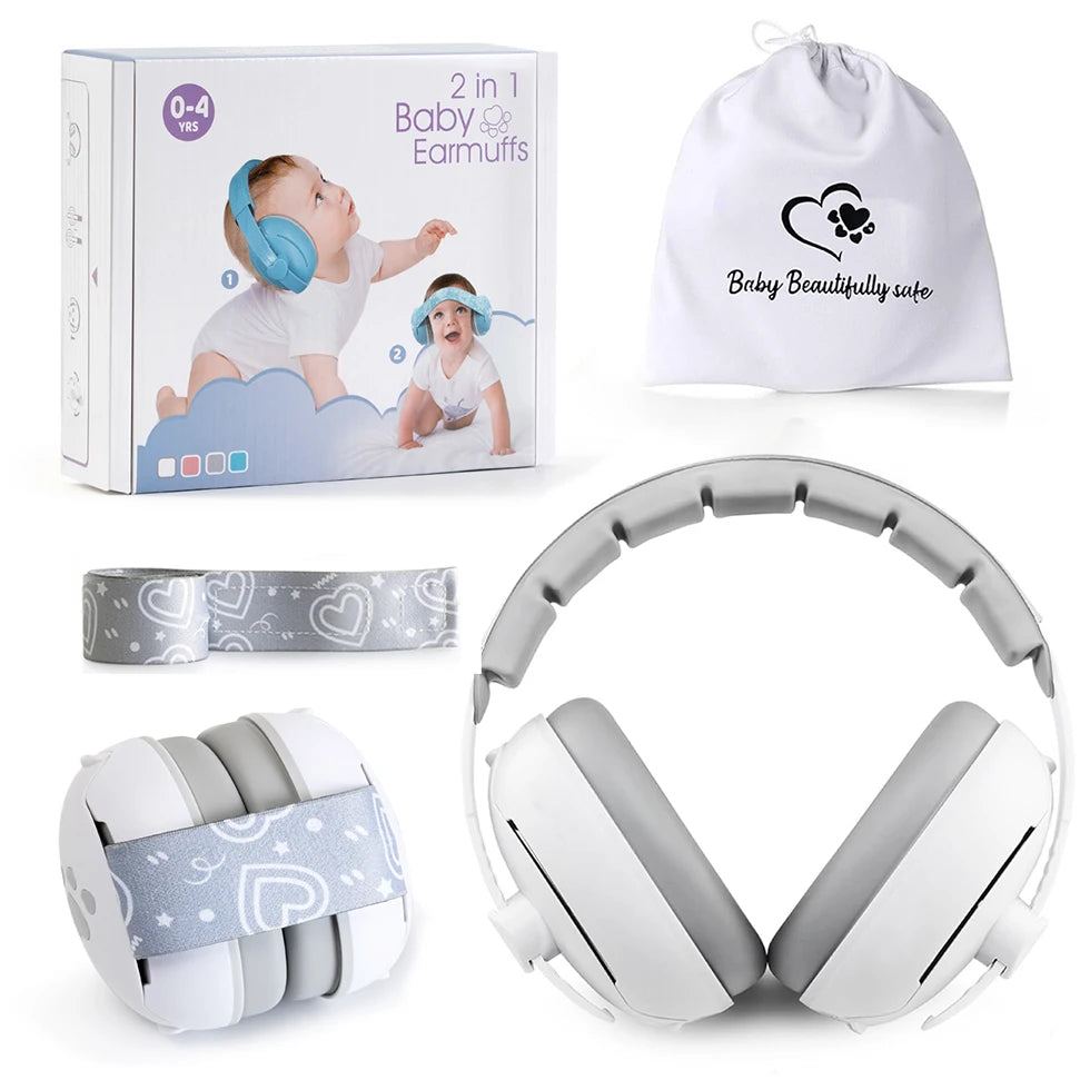 Infant Earplugs Hearing Protection On Baby Essential Noise Canceling Headphones Against Baby Noise Prevention Headset For Babies