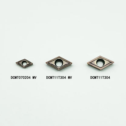 DCMT070204 DCMT070208 DCMT11T304 DCMT11T308 Turning Insert DCMT Carbide Inserts CNC Lathe Blade For Stainless Steel Lathe Cutter