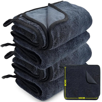 Car Wash Towels 600GSM Premium Car Care Wash Towel Ultra-Absorbent Drying Cloth Microfiber Car Cleaning Towel for Detailing Care