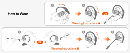 OpenRock Link 20 AI Translator Bluetooth 6.0 Earphones Open Ear Wireless Headphones With Magnetic ENC Mic IPX7 Sport Earbuds APP