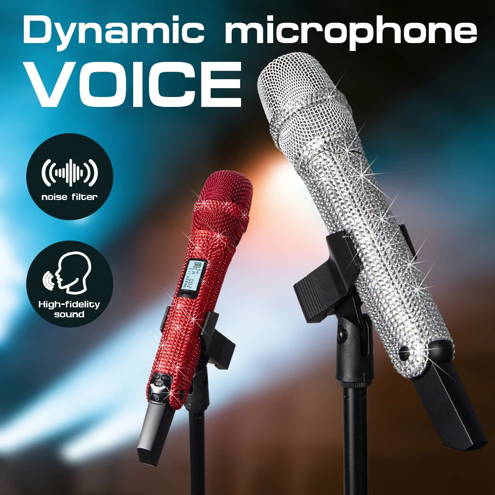 Diamond Wireless Microphone G-MARK SKM9000 Handheld Mic Concerts For Party School Teaching Wedding Stable Audio Transmission